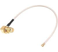 XYWHPGV U.FL To RP-SMA Female Right-Angle Pigtail Antenna Coaxial RG178 Low Loss Cable,RF Coaxial Adapter Connector,15cm(4e07c 53442 06915 afca2 f8892 d449a