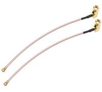 XYWHPGV U.FL to SMA Male Right Angle Pigtail Antenna Coaxial RG178 Low Loss Cable,RF Coaxial Adapter Connector,6inch,2pcs(d4b8e 1b79c 34695 ed322 70107 75947