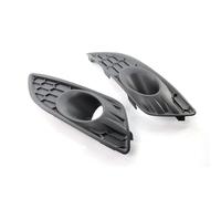 XYWOPO 1 Pair Left Right Black Car Front Bumper Fog Light Grille Grill, for Ford, for Fiesta, for MK7 Zetec S Sport 2012-2017 Lamp Fog Light Grille