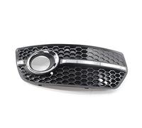 XYWOPO 1 Pair Left Right Car Front Bumper Fog Light Cover Grille Chrome, for, for Q5 2009 2010 2011 2012 Replacement Lamp Grills Fog Light Grille(Left)