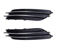 XYWOPO 1 Pair Left Right Car Front Fog Light Grille Cover Trim, for, for A6 C7 Sedan 2012 2013 2014 2015 Replacement Lamp Grill ABS Fog Light Grille