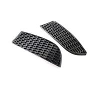 XYWOPO 1 Pair M3 Style Car Front Bumper Lower Fog Light Lamps Grilles Grille Replacement, for BMW, for 3-Series E90 E91 E92 E93 2006-2011 Fog Light Grille(No holes)