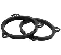 XYWOPO 2 Pcs Speaker Spacer Ring Tweeter Adapter, for Toyota, for Corolla, 1998-2013 Waterproof, for 6.5#39;#39; ABS Black Car Speaker Spacer Ring Set