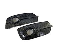 XYWOPO 2Pcs Auto Front Bumper Honeycomb Mesh Fog Light Grille Grill Cover, for, for Q3 RS 2013 2014 2015 2016 2017 2018 Fog Light Grille(B)