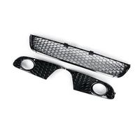 XYWOPO 3x Car Front Bumper Fog Light Lamp Grille Grill Cover Bezel Set Lower Grille, for VW, for Golf, for MK6 2009-2012 5K0853665 5K0853666 Fog Light Grille