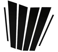 XYWOPO 6Pcs Car Door Window Pillar Posts Trim Panel Decoration Stickers, for Mazda, for 6 Sedan Pre-facelift 2003-2007 Side Window Accent