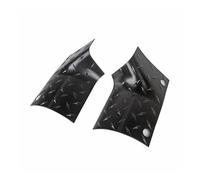 XYWOPO A Pair ABS Black Car Sticker Side Front Cowl Body Armor Outer Cowling Cover, for Jeep, for Wrangler JL JLU 2018 2019 Car Front Grille