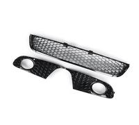 XYWOPO A Set Car Front Bumper Fog Light Lamp Grille Grill Cover Bezel Lower Grille, for VW, for Golf, for MK6 2009-2012 5K0853665 5K0853666 Fog Light Grille