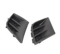 XYWOPO ABS Black Car Front Left Right Bumper Grill Grille Fog Light Lamp Cover Caps Replacement, for Peugeot, for 107 2009-2012 7422A8 7422A9 Fog Light Grille(1 pair)