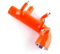 XYWOPO Air Intake, for Subaru, Impreze WRX STI GDB GDA EJ20 EJ25, forester, SG5 XT 2.5 2000-2008 Turbo Silicone Intake Inlet Induction Hose Tube Pipe Air Intake Hose(BLACK Orange)