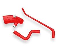 XYWOPO Air Intake Silicone Air Duct Filtered Pipe Intake Hose 13717597586 11157608144 11157614690, for, F20 F20N F21 F21N F30 F35 Air Intake Hose(BLACK Red)