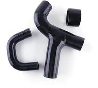 XYWOPO Air Intake Silicone Intake Hose Pipe Kit, for Subaru, for Impreza WRX STI GDB GDA EJ20 2.0L Turbo Vers 7/8/9 2000-2008 Air Intake Hose(BLACK Black)