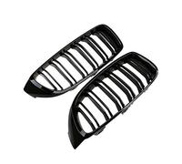 XYWOPO Black Front Grille Slat M3 Style Grill, for BMW, for F32 F33 F36 F80 F82 2013-2018, for Cabriolet Coupe, for 425i 430i 440i 435i Car Front Grille