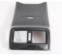 XYWOPO Car Accessories Rear Armrest Air Conditioning Outlet Cover Trim Carbon Fiber Trims, for, for NISSAN, Sentra Bluebird Sylphy 2020 2021 Car Air Vent Trim(Carbon Fiber USB)