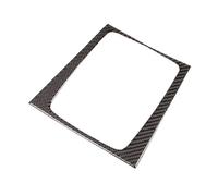 XYWOPO Car Carbon Fiber Center Gear Shift Panel Frame Lighter Cover Strips Trim, for Mercedes, for Benz, C Class W204 2007-2013 Strip Cover(BLACK Outer frame)