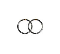 XYWOPO Car Dashboard Air Conditioning Outlet Frame Trim Decoration, for, C Class W204 2007-2010 Both Side Vent Accessories Car Air Vent Trim(Dashboard Tricolor)