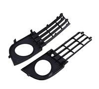 XYWOPO Car Fog Lights Bumper Lower Racing Grills Left Right Grille Cover, for, for A6 C5 2002-2005 Sedan Avant Exterior Parts Fog Light Grille(1 Pair)