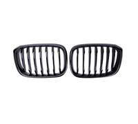 XYWOPO Car Front Grill, for BMW, for 3 4 X3 X4 G01 G02 G08 2018 2019 2020 Single Line 1slat Gloss Matte Black Bumper Racing Grills Car Front Grille(Glossy Black)