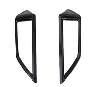 XYWOPO Car Middle Air Conditioning AC Outlet Vent Decoration Stickers Cover Trim Accessories, for Subaru, Impreza Crosstrek XV 2018 2019 2020 Car Air Vent Trim(Carbon Fiber)