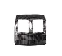 XYWOPO Car Rear Air Conditioning Outlet Frame Trim Decoration, for, for, E Class W212 2012-2015 AC Vent Interior Accessories Car Air Vent Trim(Carbon Fiber Black)