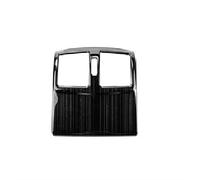 XYWOPO Car Rear Armrest Air Conditioning Vent Outlet Frame Trim Decoration, for, for, E Class W212 2009-2011 Interior Accessories Car Air Vent Trim(Black Brushed)