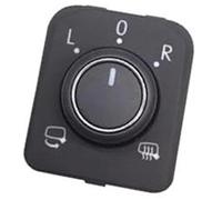 XYWOPO Car Rearview Mirror Switch, for Tiguan, MK2 2017, for Passat, B8 Teramont 5TD 959 565 C Car Rearview Mirror Switch Reversing Mirror Adjustable Knob Switch