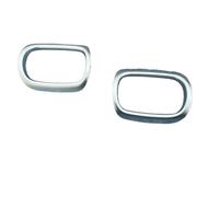XYWOPO Car Side Air Conditioning Vent Outlet Cover Trim Sticker Interior Accessories, for Toyota, Yaris Cross 2020 2021 ABS Chrome Car Air Vent Trim