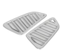 XYWOPO Car Side Dashboard Control Air Condition Vent Cover AC Outlet Trim Accessories, for, for, for NISSAN, Navara NP300 2017 2018 2019 Carbon Fiber Car Air Vent Trim(ABS Matte)