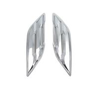 XYWOPO Car Side Fender Vent Outlet Cover Trim Car Accessories, for, for Ford, Raptor, for, for F-150, 2017 2018 2019 2020 ABS Carbon Fiber Grain Stick-on Car Air Vent Trim(ABS Chrome)