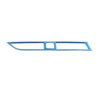 XYWOPO Car Steel Air Conditonnal Vent Cover Trim AC Outlet Panel Frame Interior Accessories, for, for Kia, K2 Rio 4 X-line 2017 2018 2019 Car Air Vent Trim(Blue)
