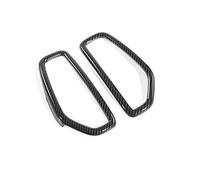 XYWOPO Car Styling Center Console Side Air Conditioning Vent Frame Decoration Sticker Trim, for, for Porsche, for, for Cayenne, 2018-2019 Interior Decals Car Air Vent Trim