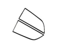 XYWOPO Carbon Fiber Car Center Console Air Conditioning Vent Frame Decoration Sticker Trim, for, for Porsche, for, for, 2015-2018 Refit Accessories Car Air Vent Trim