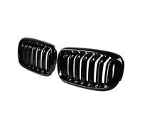 XYWOPO For BMW, forF15 Grille Line Front Replacement Grill Gloss Black , for X6 F16 2014-2018 Car Front Grille