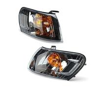 XYWOPO For Toyota, for Corolla, AE100 E100 AE101 1993-1997 Car Front Corner Lamp Lights Lens Black Signal 2PCS No Wire Harness Side Indicator Front Rear Signal Unit