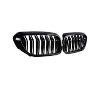 XYWOPO Front Bumper Grill, for BMW, for 5 Series M5 G31 520i 530i 540i 2-slat Black Front Grille, for G30 G31 2016-2019 4-DOOR Car Front Grille