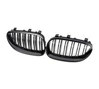 XYWOPO Front Gloss Black Sport Grilles Hood Grill, for BMW, for E60 E61 2003 2004 2005 2006 2007 2008 2009, for M5 525i 528i 528xi Car Front Grille(Bright black)