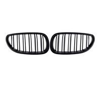 XYWOPO Front Gloss Black Sport Grilles Hood Grill, for BMW, for E60 E61 2003 2004 2005 2006 2007 2008 2009, for M5 525i 528i 528xi Car Front Grille(Matte Black)