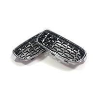 XYWOPO Front Grill Diamond Racing Grilles Grille, for BMW, for 3 Series F30 F31 320i 325i 328i 330i 335i 2010-2018 Car Accessories Car Front Grille(Silver)