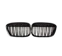 XYWOPO Gloss Black Front Bumper Grill Grilles, for BMW, for X1 F48 F49 2016 2017 2018 2019 2020 XDrive Double Line M Style Car Front Grille