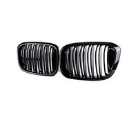 XYWOPO Gloss Black Front Grille Slat Style Grill, for BMW, for X3 G01 X4 G02, for X3 25i 28i, for X4 25I 30I Car Front Grille