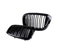 XYWOPO Gloss Black Front Grille Slat Style Grill, for BMW, for X3 G01 X4 G02, for X4 25I 30I 2018 Car Front Grille