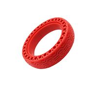 XYWOPO Hollow Tires, for Xiaomi, Mijia M365 Electric Scooter Anti-Skid Pneumatic 8 1/2X2 Front Rear Wheel Tire 8.5 Inch Spare Tyres Electric Skateboard Tyre(1 pcs red)