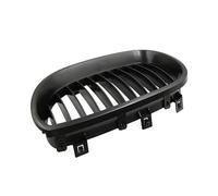 XYWOPO Matte Black Front Sport Grilles Hood Grill, for BMW, for E60 E61 2003 2004 2005 2006 2007 2008 2009, for M5 525i 528i 528xi 530i Car Front Grille