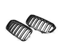 XYWOPO Replacement Front Grill, for BMW, for F20 F21 LCI 2015 2016 2017 16i 118i 120i 125i ABS Gloss Black Grills Car Front Grille