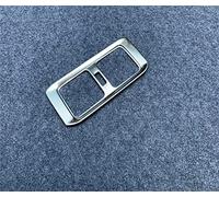 XYWOPO Steel Accesorios Car Armrest Box Rear Air Conditioner Outlet Frame Cover Trim Interior Moulding, for Toyota, for RAV4, RAV 4 2019 2020 Car Air Vent Trim(Steel Matte)