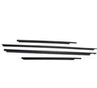 XYWOPO Window Door Seals 4PCS Car Outer Door Rubber Weatherstrip, for Toyota, for Vios 2008-2013 Waterproof Pressure Sealing Strip Car Accessories Car Door Seal Strip