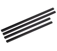 XYWOPO Window Door Seals 4PCS Car Outer Door Window Rubber Weatherstrip, for Mitsubishi, for Outlander 2007-2012 Waterproof Pressure Sealing Strip Car Door Seal Strip(Black Inner)