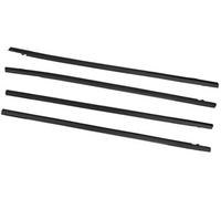 XYWOPO Window Door Seals 4Pcs Car Weatherstrip Window Door Moulding Trim Seal Belt, for Civic, for Hatchback 2016 2017 2018 2019 2020 2021 Car Accessories Car Door Seal Strip