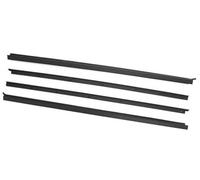 XYWOPO Window Door Seals 4PCS Car Window Glass Window Seal Moulding Trim, for Nissan, for Hardbody, for Navara D21 1986-1997 Door Belt Weatherstrip Outer Inner Car Door Seal Strip