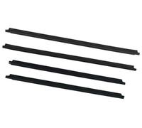 XYWOPO Window Door Seals 4Pcs Car Window Outer Weatherstrip Side Door Moulding Trim Seal Waterproof Pressure Strip, for Toyota, fortuner 2004-2015 Car Door Seal Strip